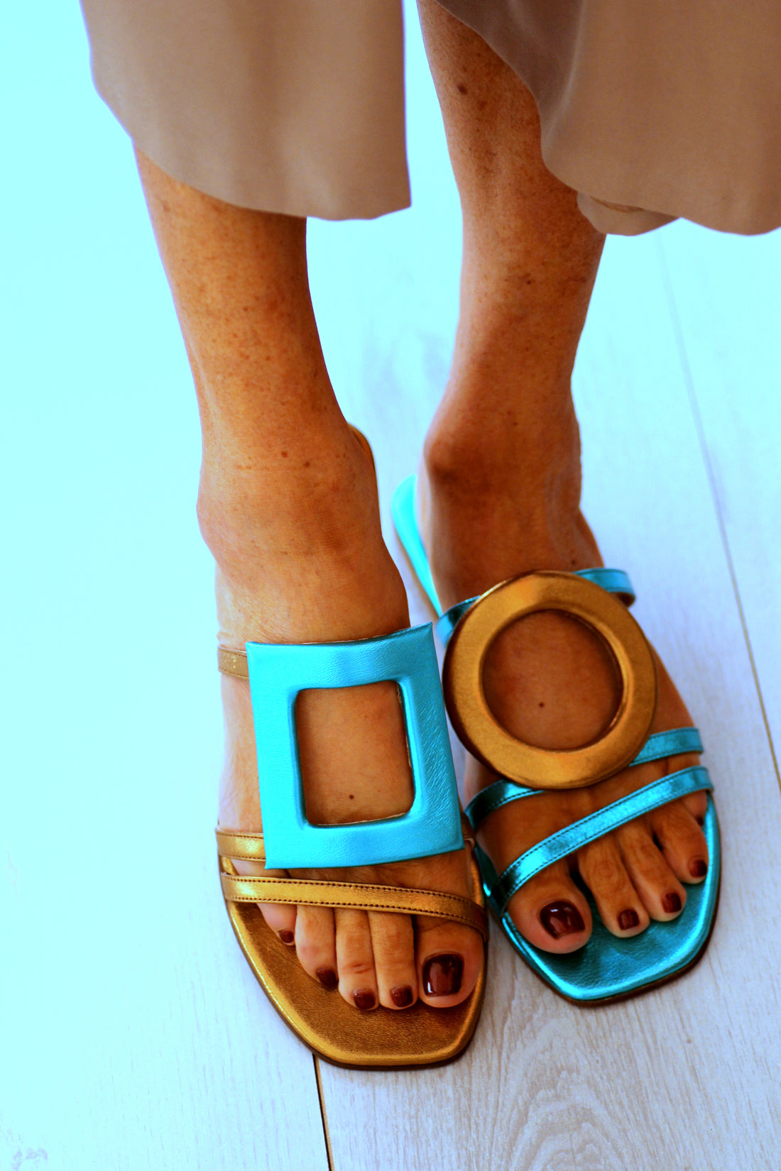 Solace - Blue/Bronze